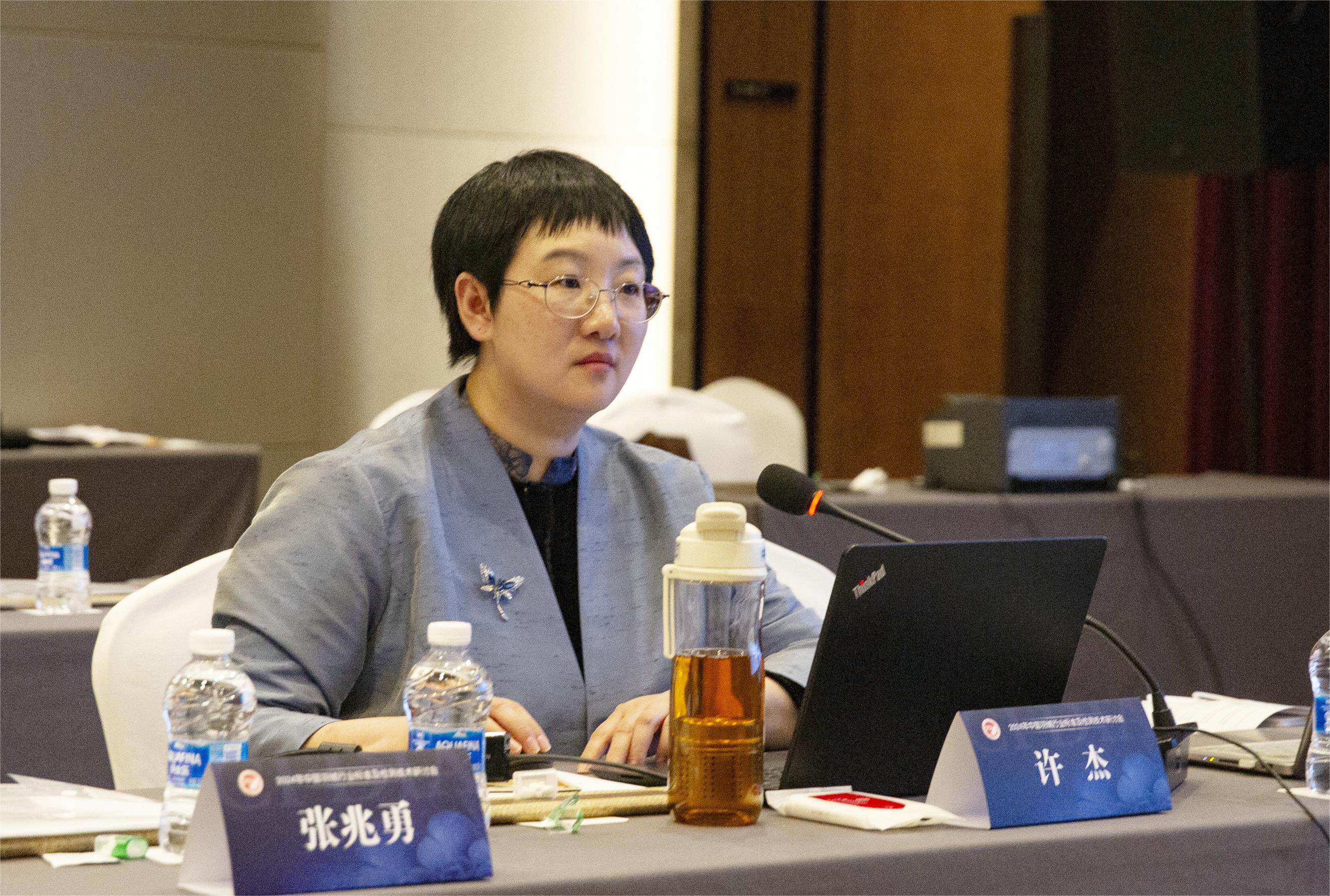 中国羽协副理事长兼标委会秘书长许杰