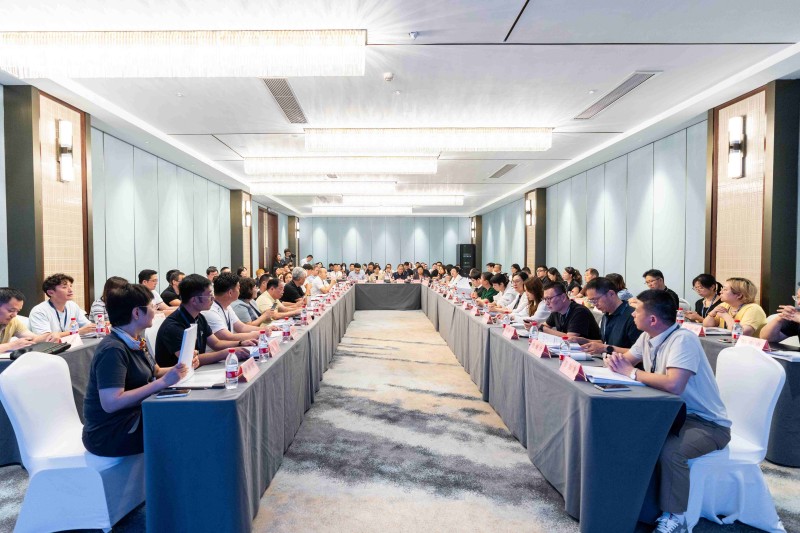 中国羽协标委会第二届五次工作会议现场