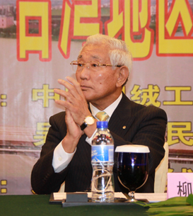 日羽协理事长柳场弘