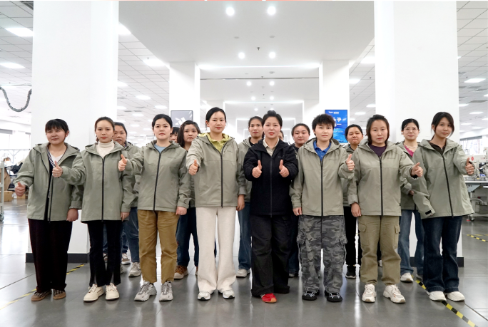 “全国工人先锋号”波司登羽绒服装有限公司H车间H1组